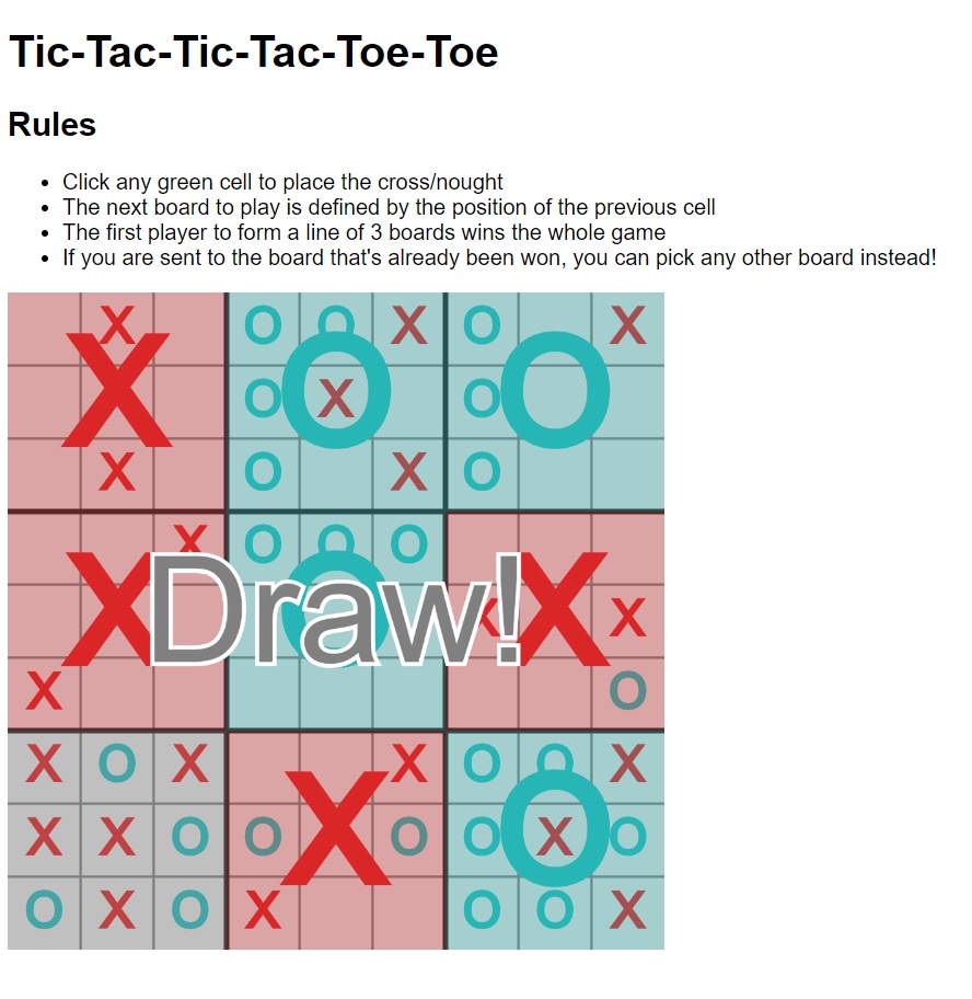 Tic Tac Toe  Play Tic Tac Toe on PrimaryGames